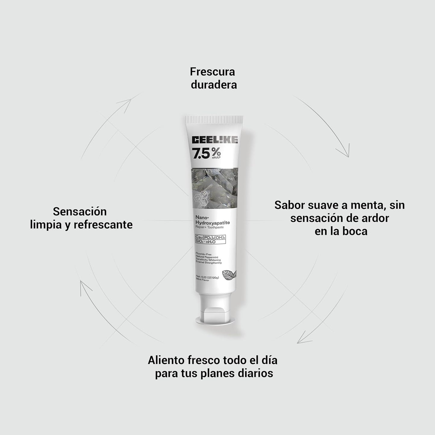 Pasta de Dientes 7.5% Hidroxiapatita