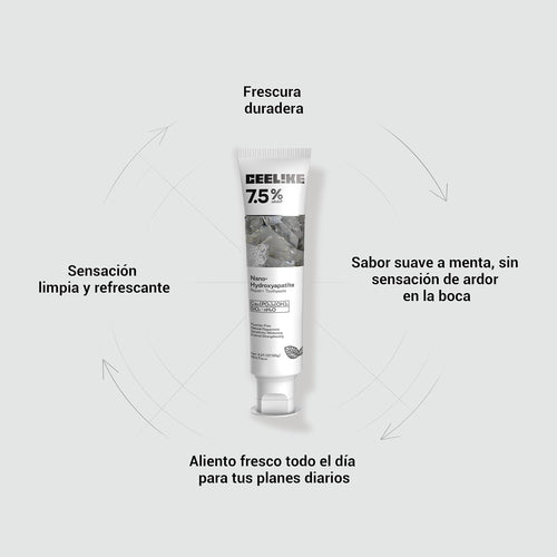 Pasta de Dientes 7.5% Hidroxiapatita